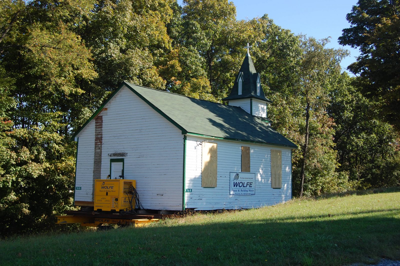 Ft. Indiantown Gap Chapel Lifted