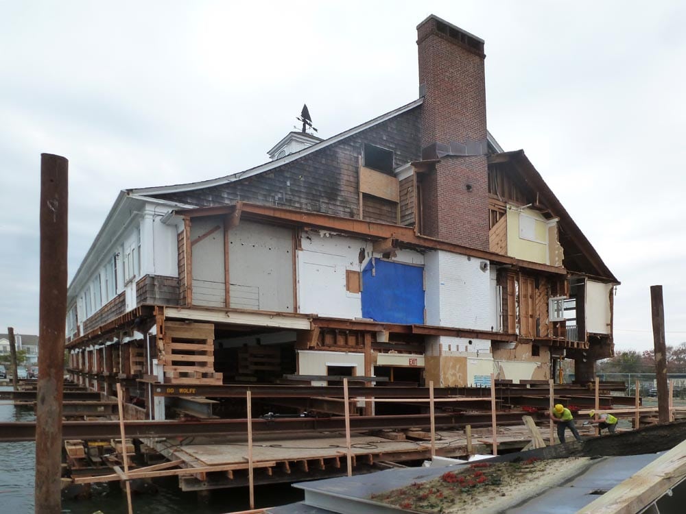 moving the Bay Head Yacht Club