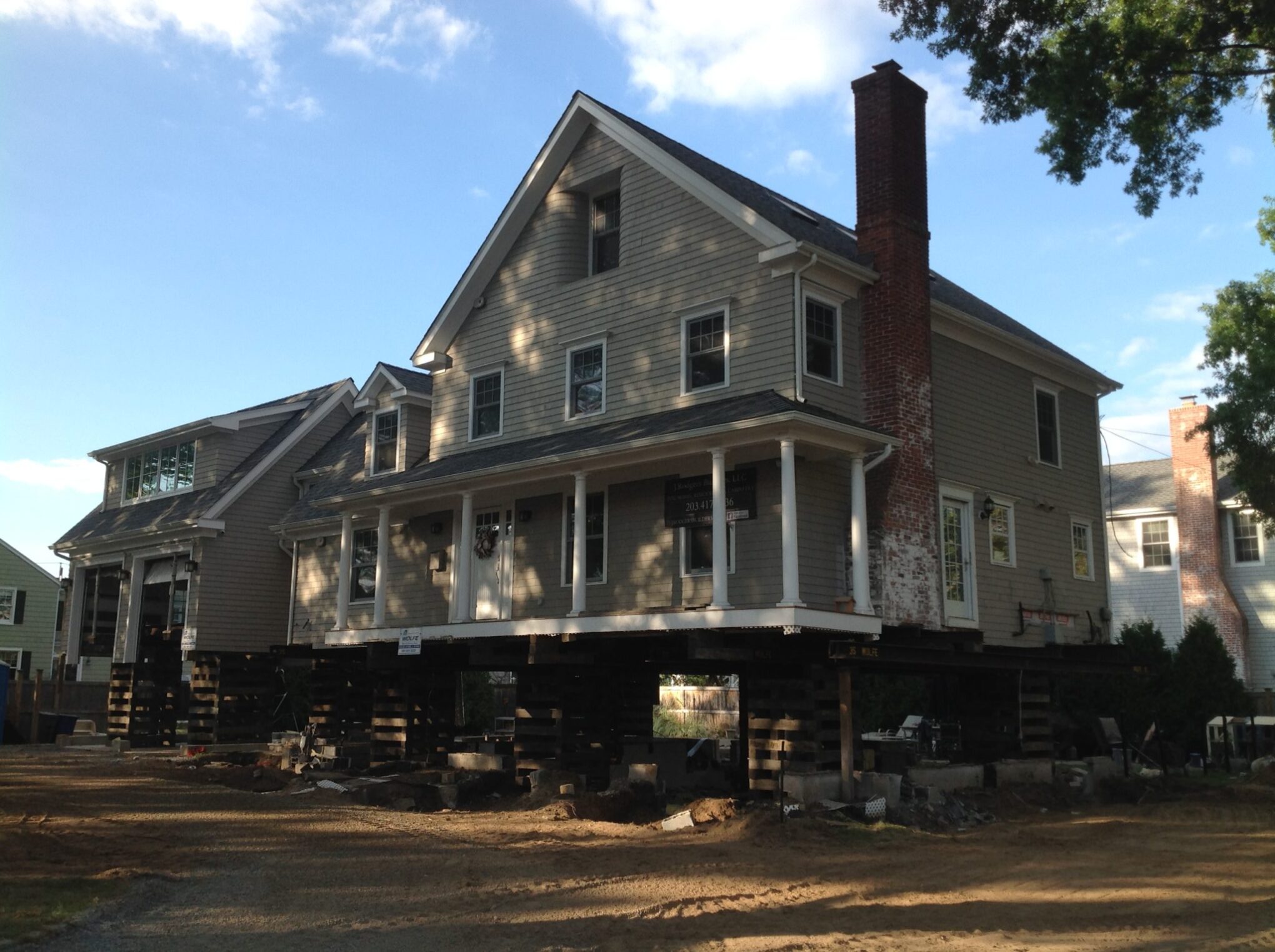 house lifting in Fairfield, CT