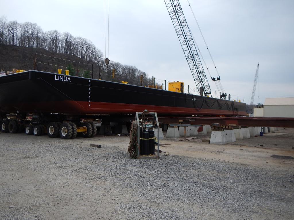 Lifted Barge