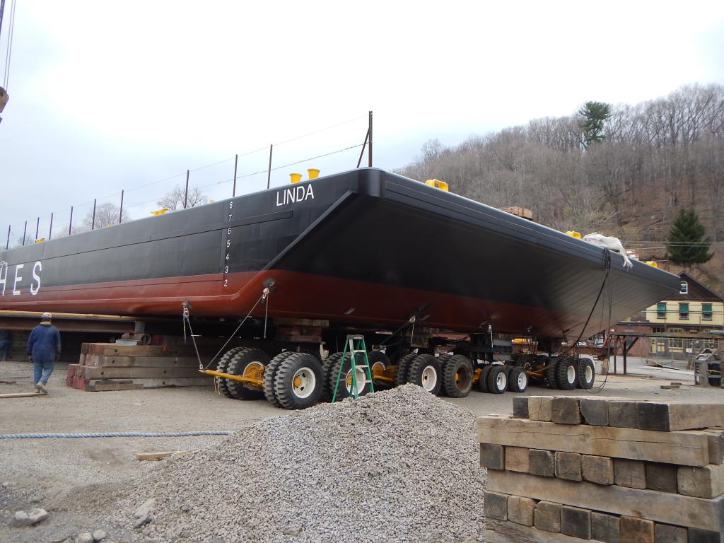 Moving Barge