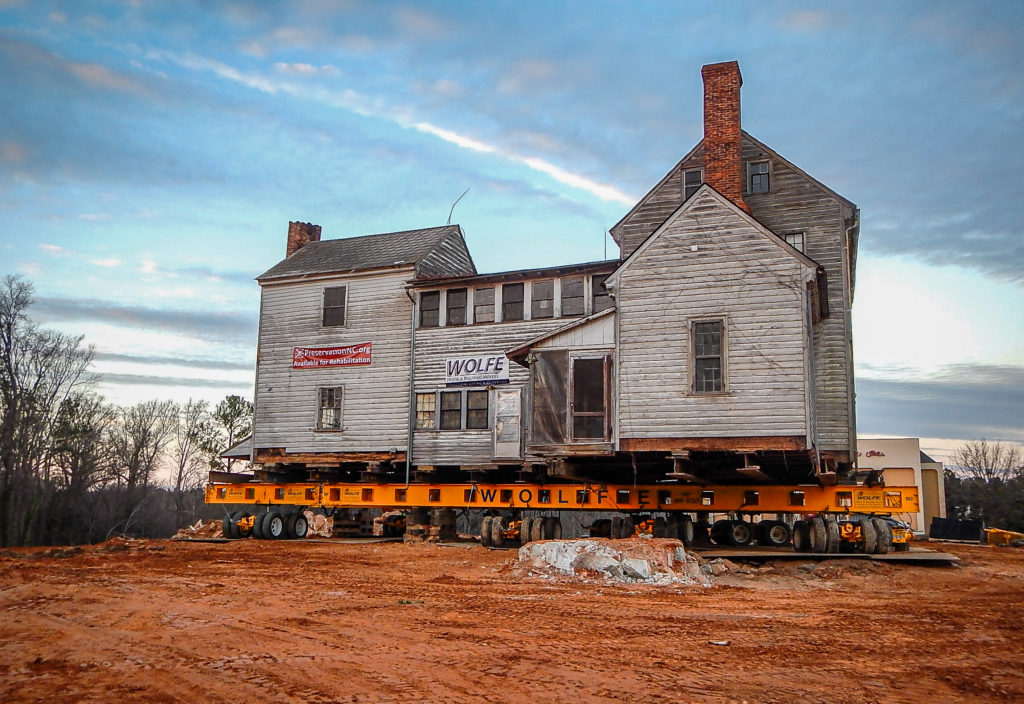 Crabtree Jones House Relocation