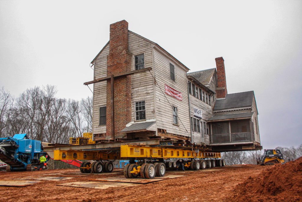 Crabtree Jones House Relocation