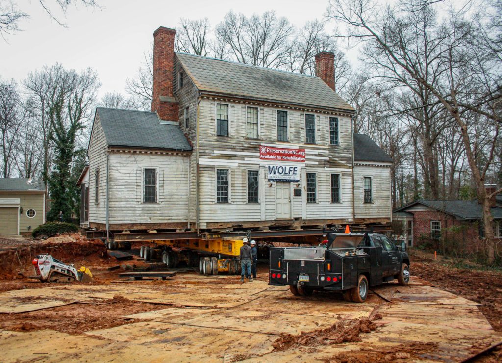 Crabtree Jones House Relocation