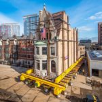 Historic Rees House move in Chicago, IL