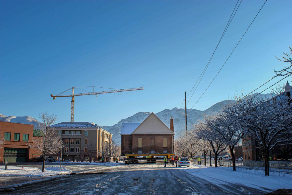 Brick Museum Move in Utah