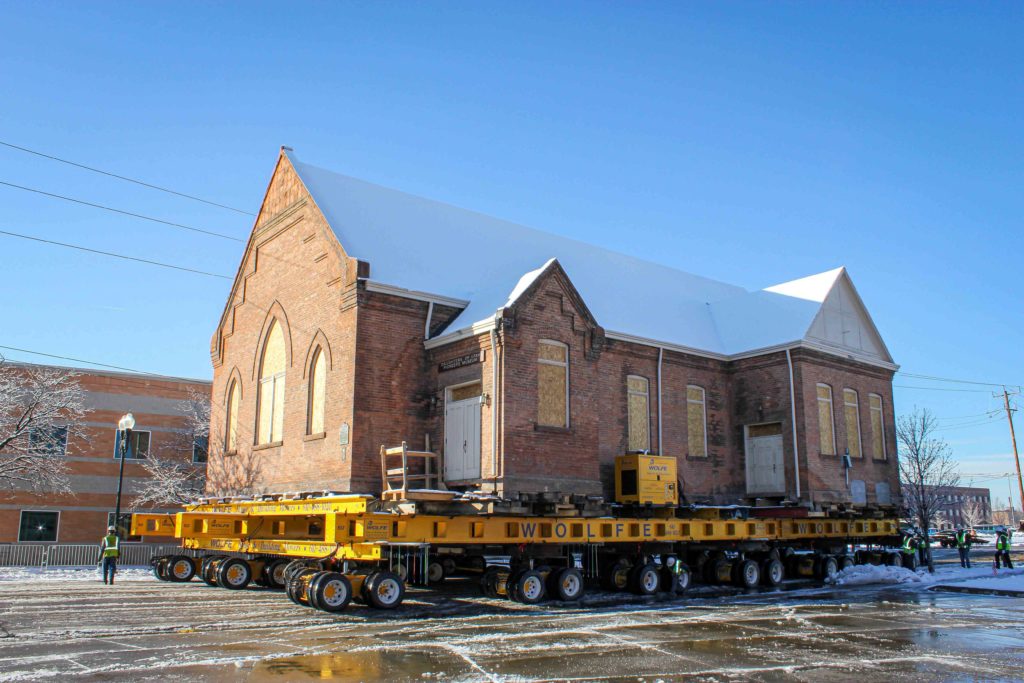 Brick Museum Move in Utah