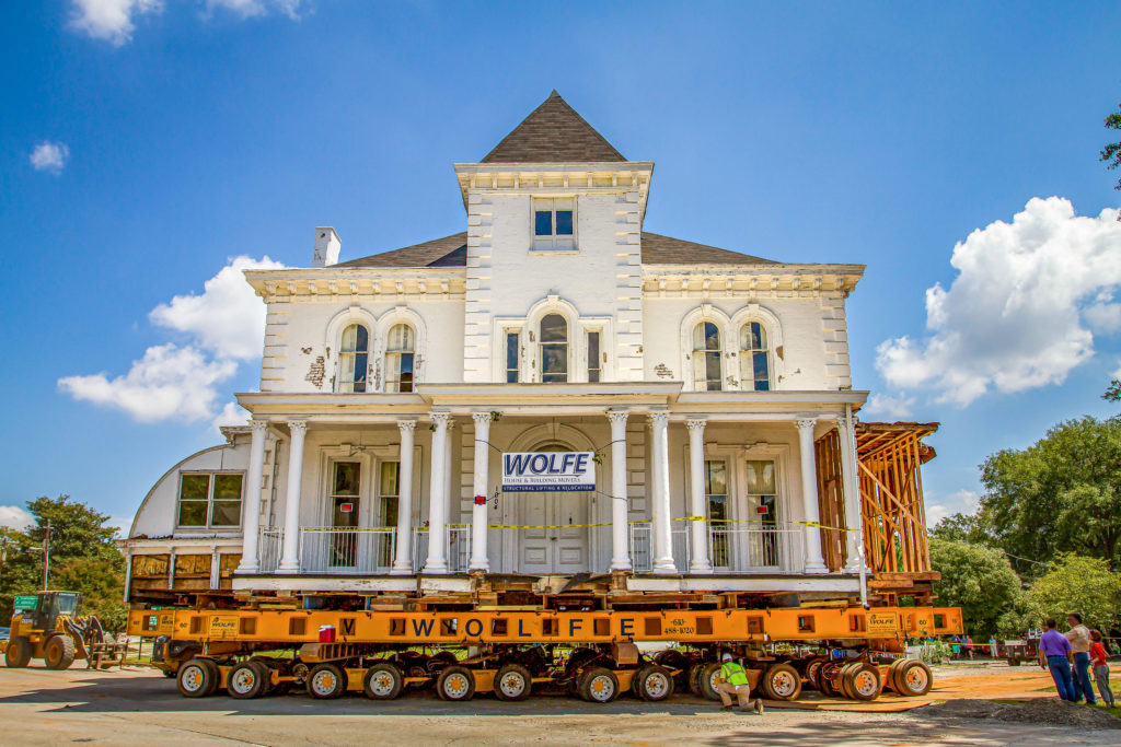 Wilkins House move in Greenville, SC