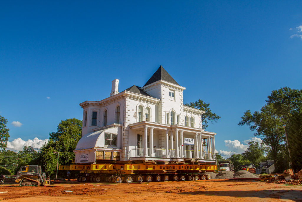 Wilkins House move in Greenville, SC