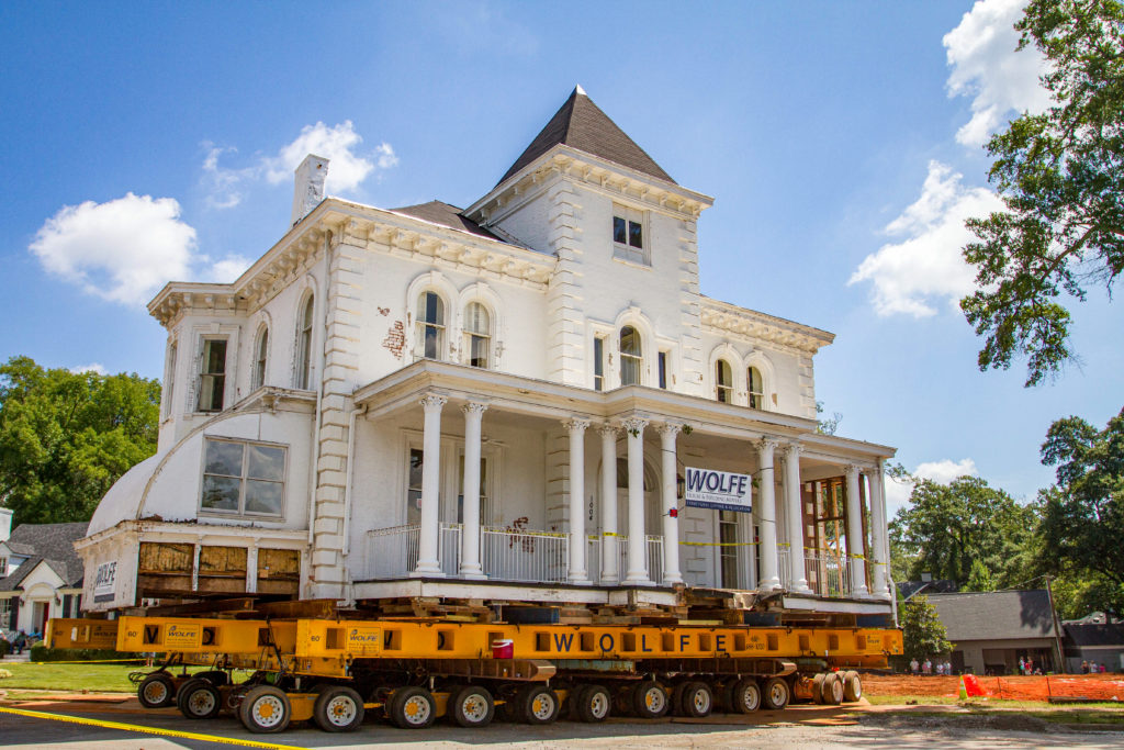 Wilkins House move in Greenville, SC