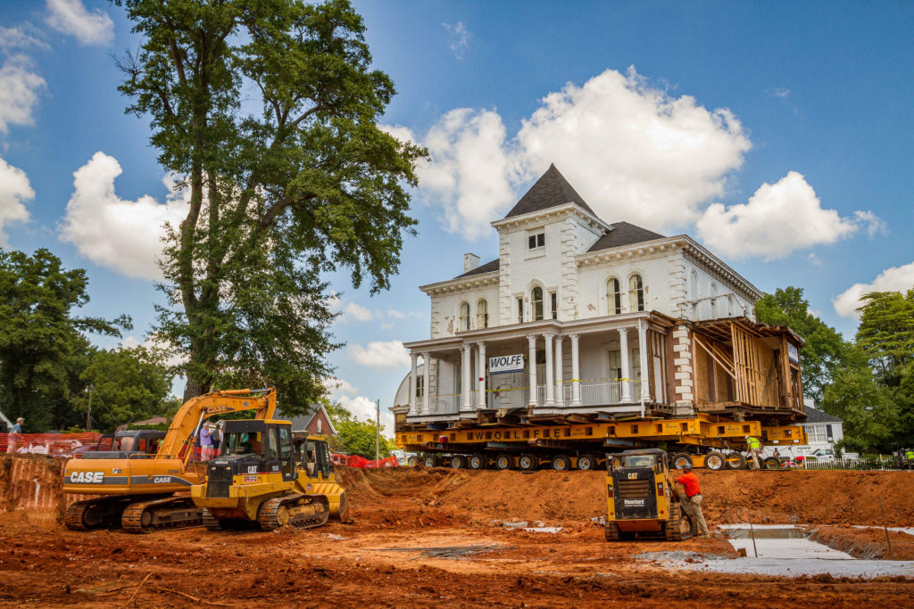 Wilkins House move in Greenville, SC