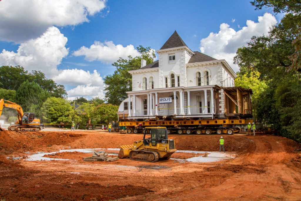 Wilkins House move in Greenville, SC