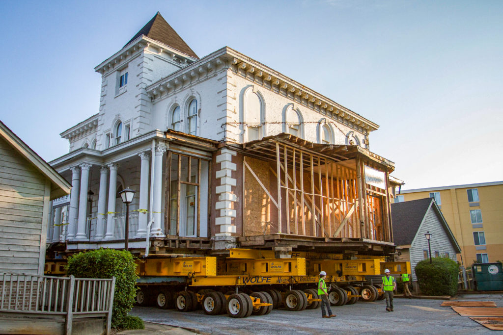 Wilkins House move in Greenville, SC