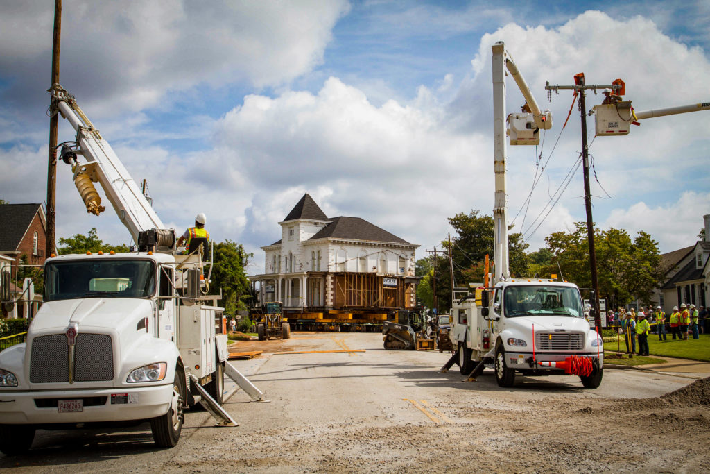 Wilkins House move in Greenville, SC