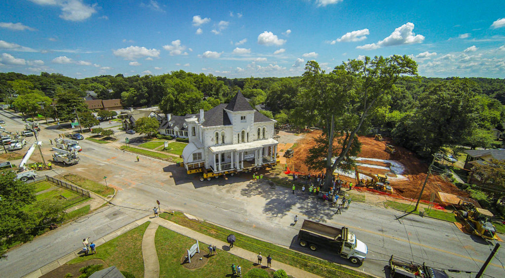 Wilkins House move in Greenville, SC