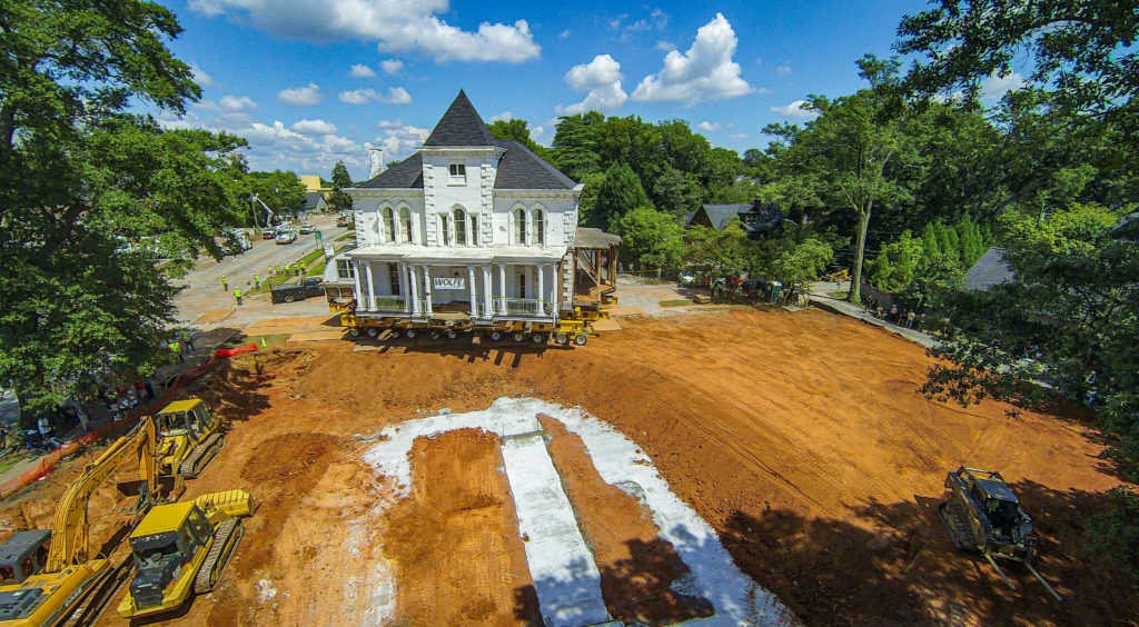 Wilkins House move in Greenville, SC