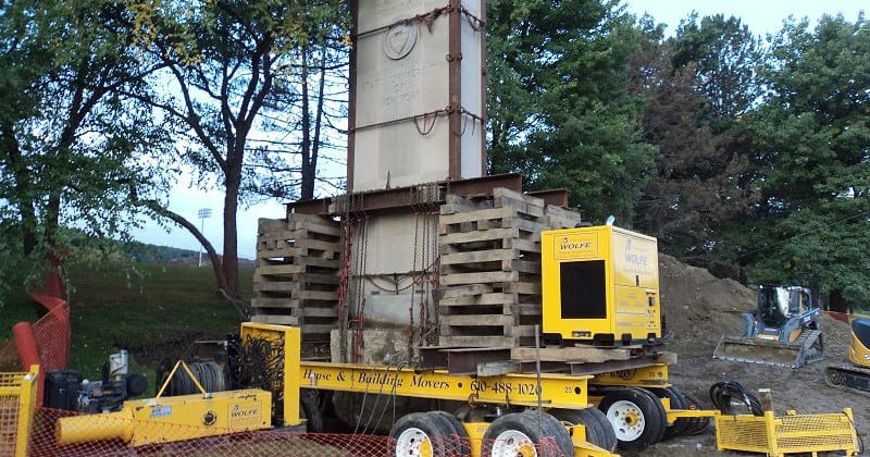 Binghamton University Monument Move