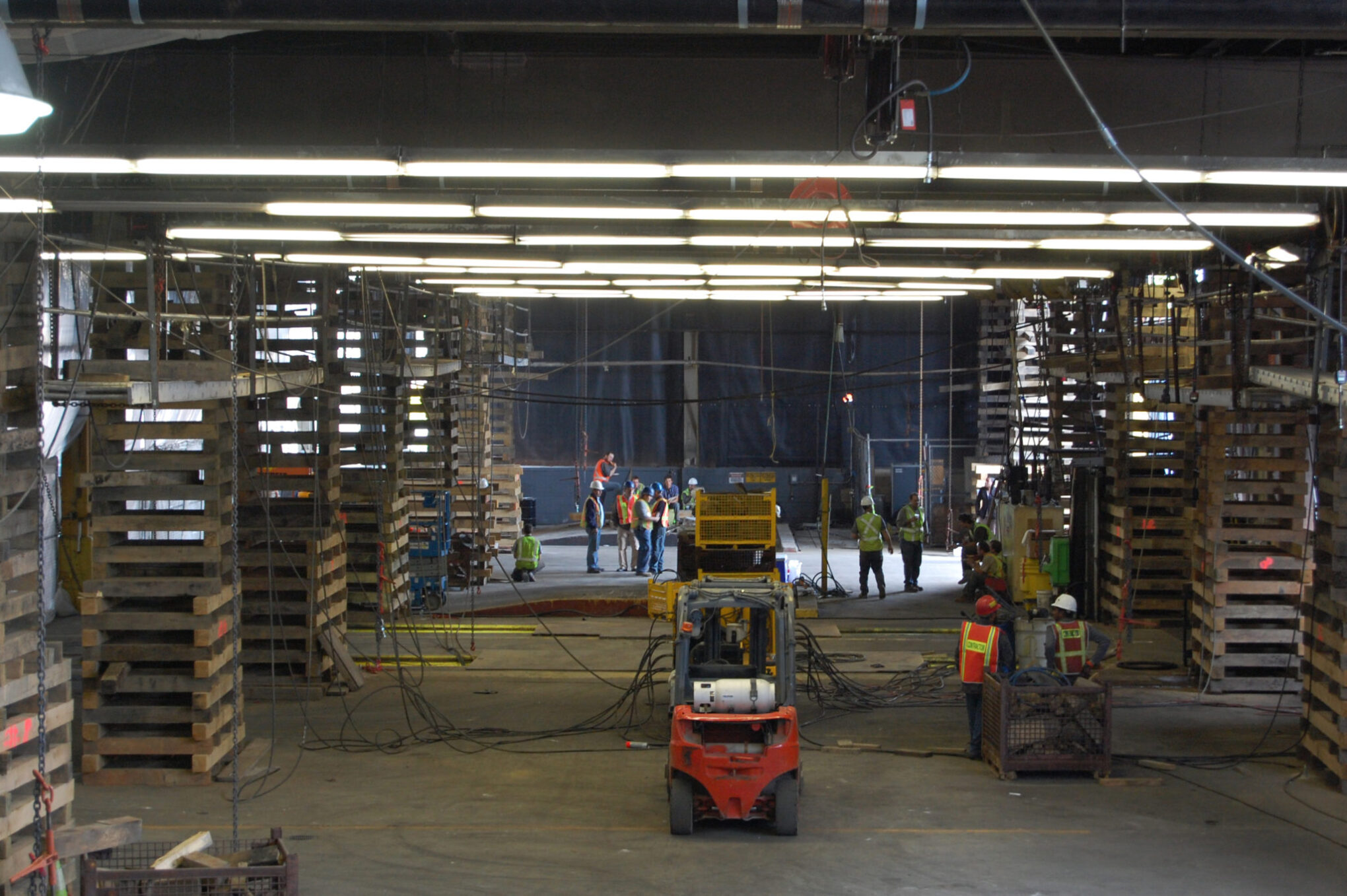 cribbing for roof lift