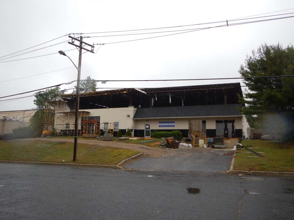 roof being lifted in ocean nj