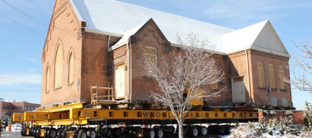 Historic Brick Museum Move