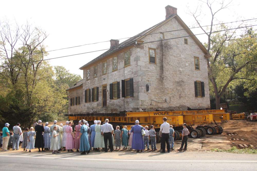 relocating historic stone house in Carlisle, PA