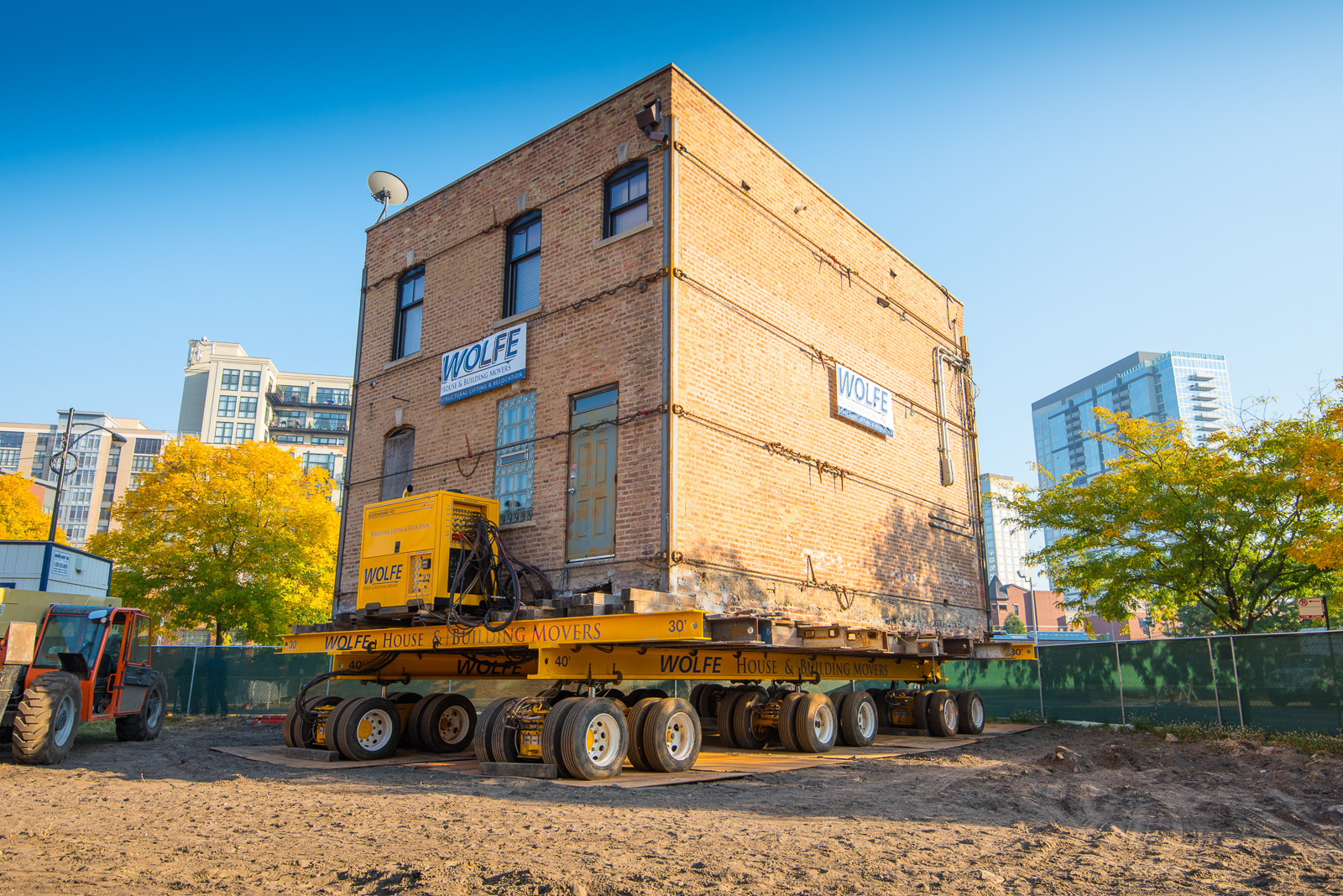 Lifting the Rees coach house