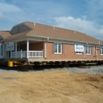 Brick House Moved With Slab Floor Lifted Set