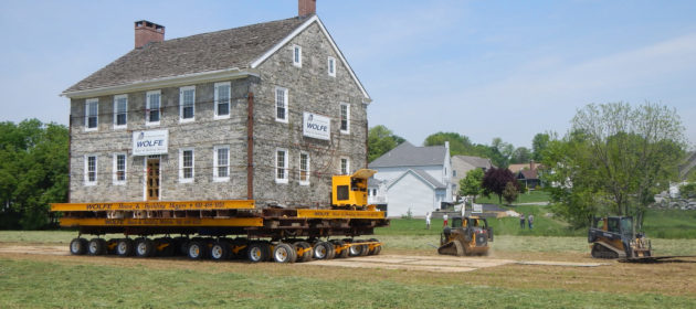 Historic Stone House Move