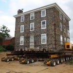 Stone House Move in Malvern, PA Lifted Move Angle