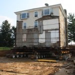 Stone House Move in Malvern, PA Lifted Front