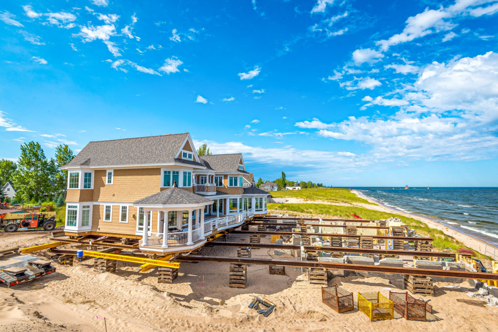 Lake Michigan Home Relocation 