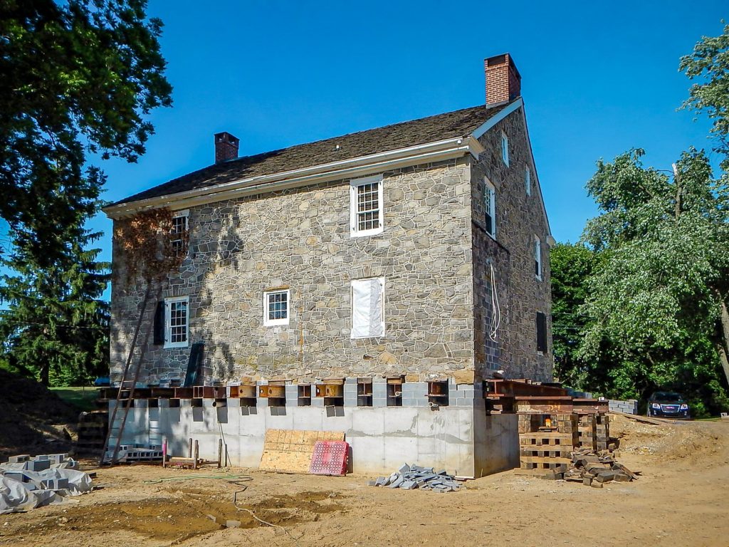 Historic Stone House Move in Landisville, PA