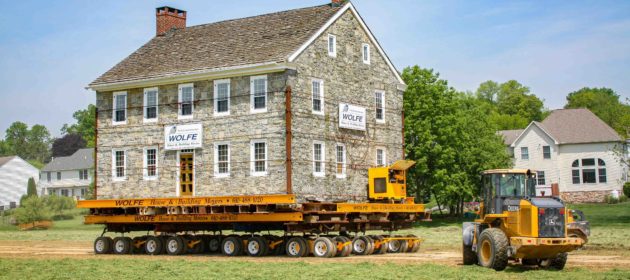 Historic Stone House Move