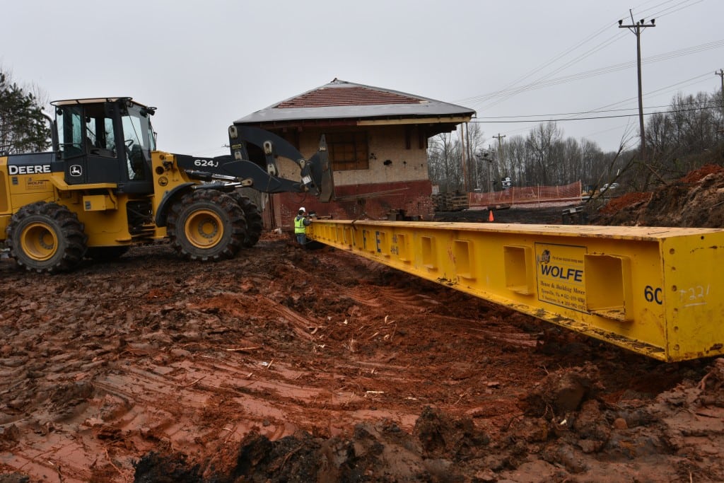 P&N Thrift Depot Relocation in Charlotte, NC Lifted Far Side