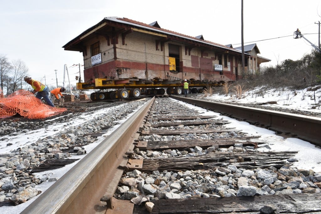 P&N Thrift Depot Relocation in Charlotte, NC Railroad Tracks