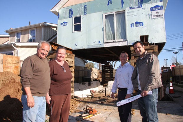 beach house lifting project