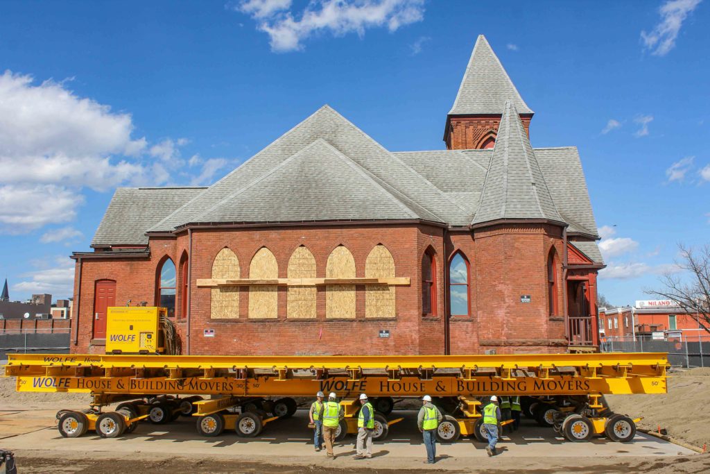 Church Move in Massachusetts