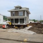 Block House Move in Point Pleasant, WV Far Front