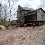 Log House in Lewisburg, PA Move