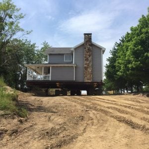 FARM HOUSE MOVE IN MONONGAHELA, PA
