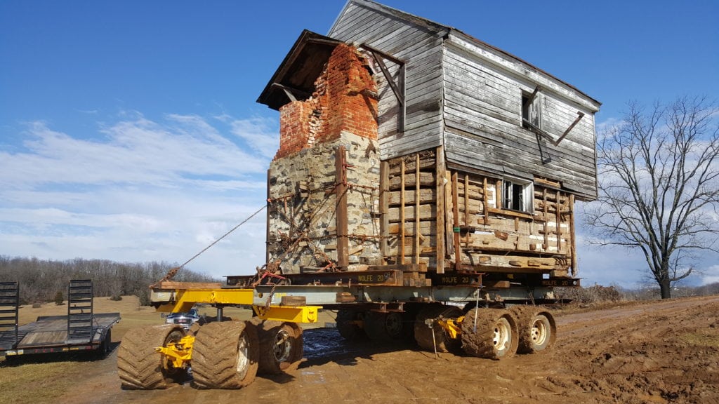 Slave Cabins Relocated in Botetourt County, VA