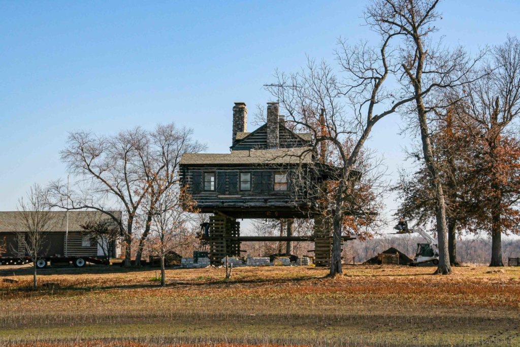 Log Cabin Lift in Winfield, MO