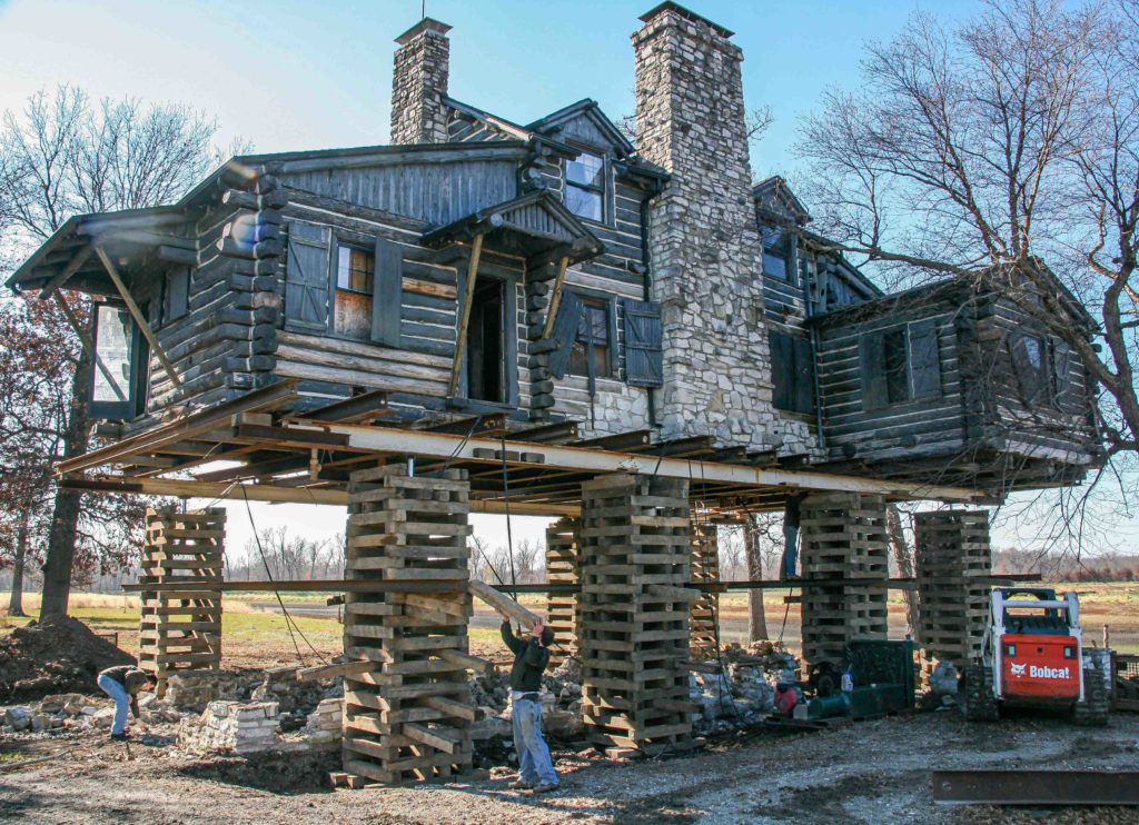 Log Cabin Lift in Winfield, MO