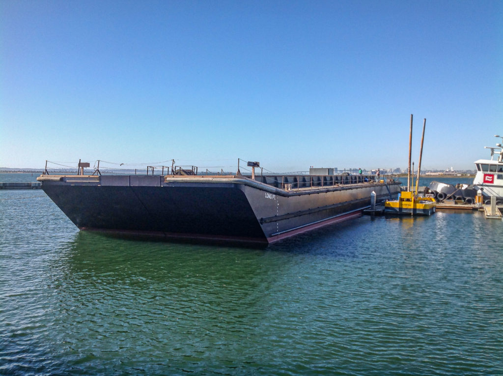 Barge Separation in San Diego, CA