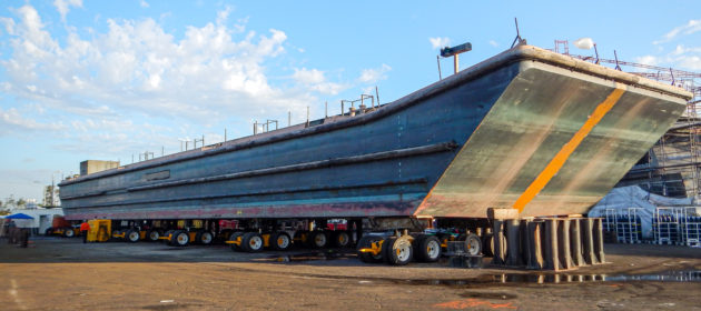 San Diego Barge Move