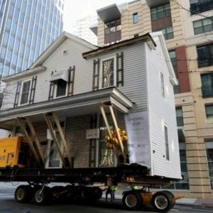 Two Historic Houses Moved in Raleigh, NC