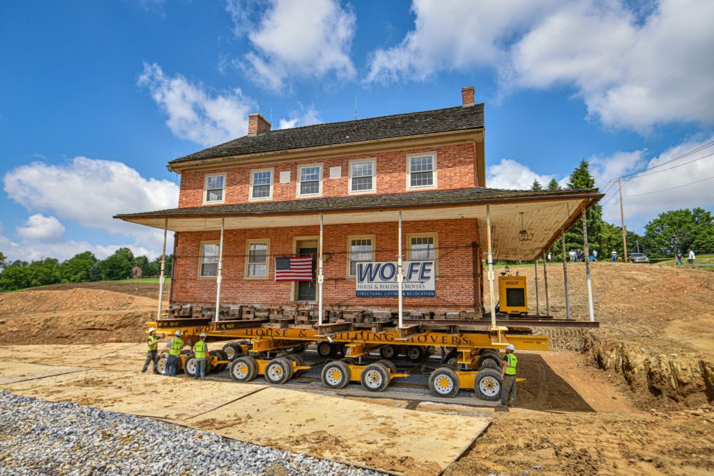 permanent location brick house