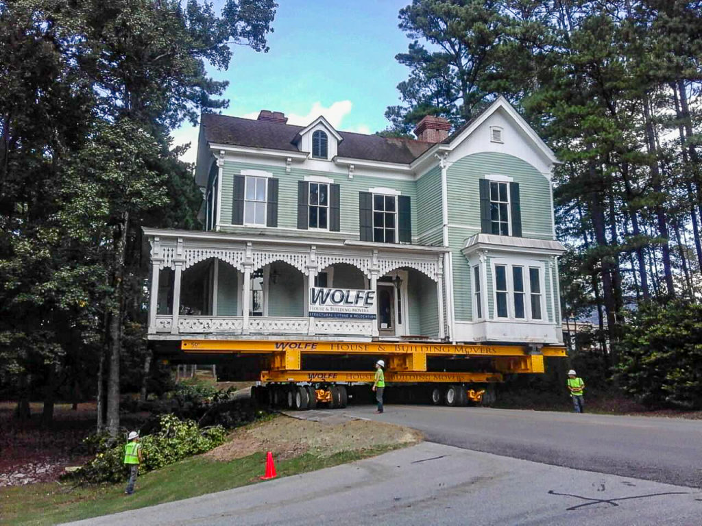 Historic Jackson House Relocated