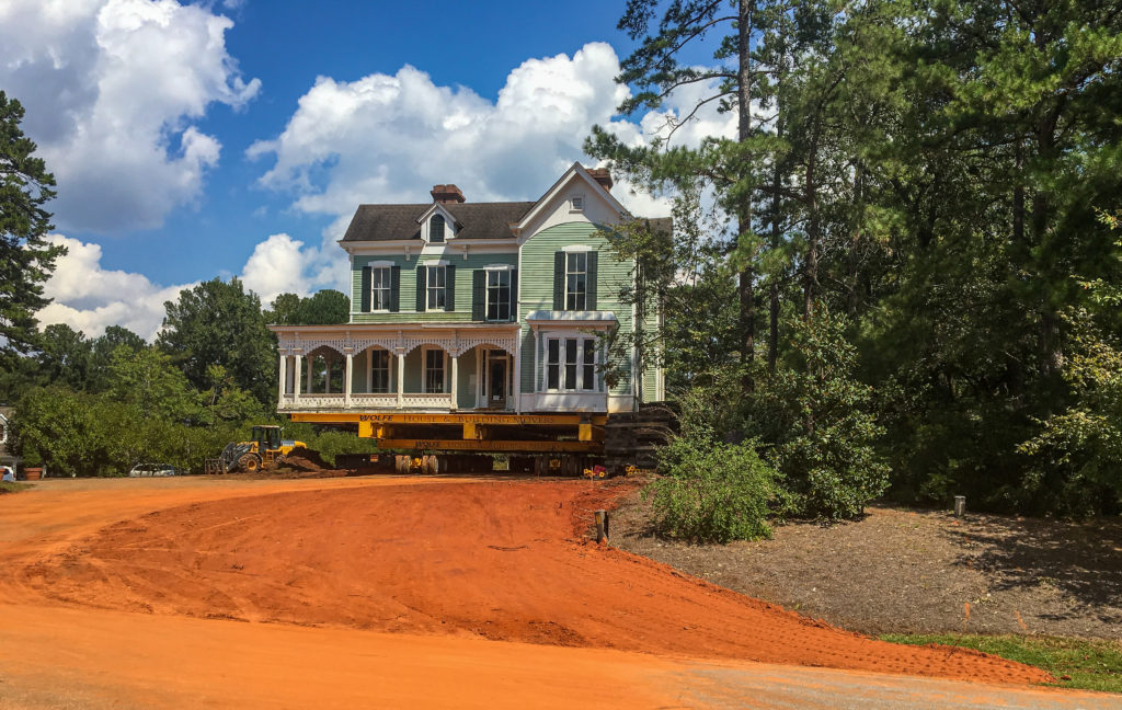 Historic Jackson House Relocated