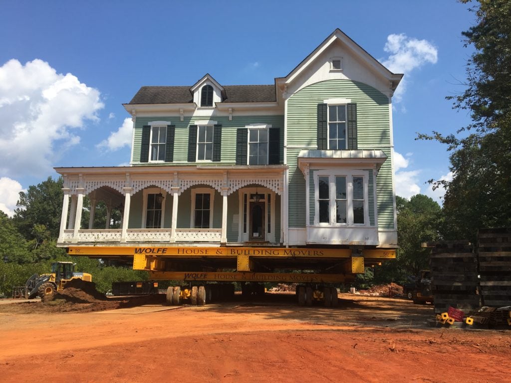 Historic Jackson House Relocated